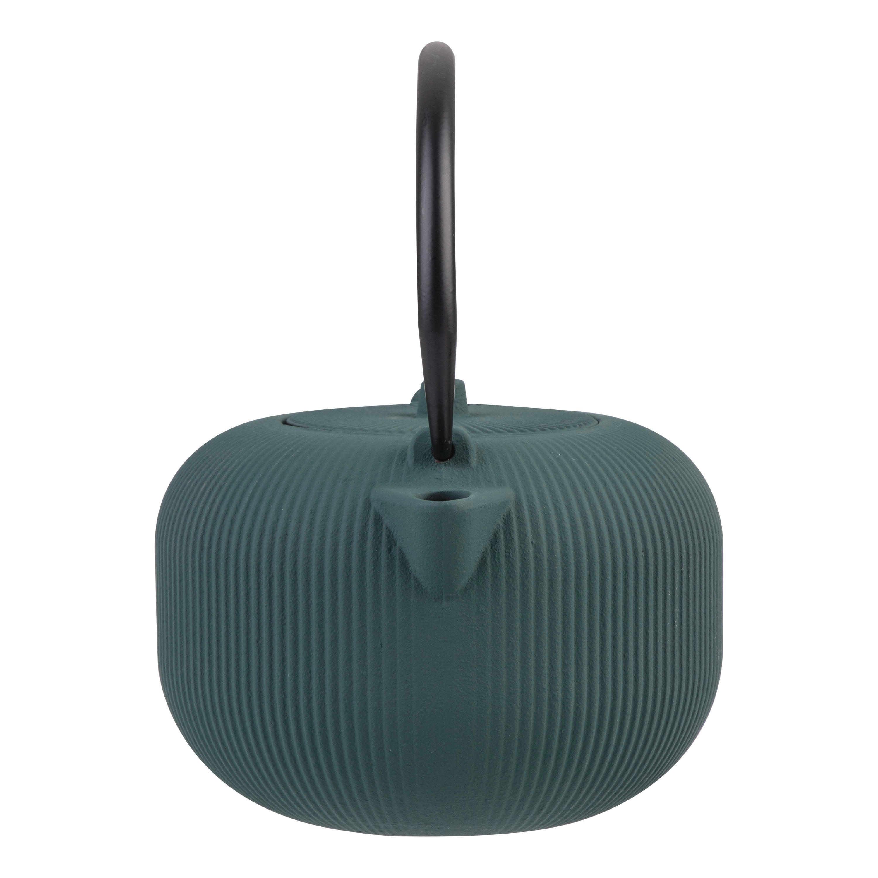 Teaology Cast Iron Teapot 700ml - Serenity - Teal