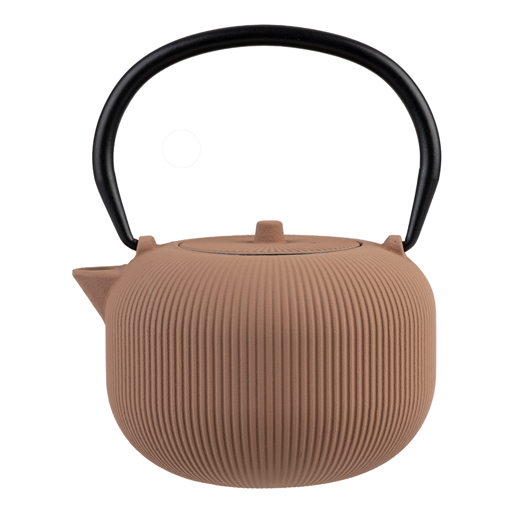 Teaology Cast Iron Teapot 700ml - Serenity - Sandstone
