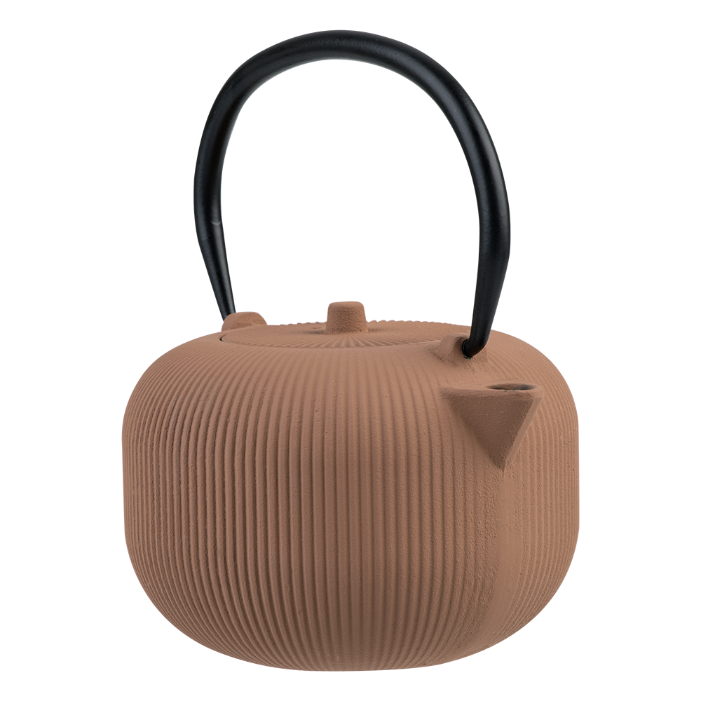 Teaology Cast Iron Teapot 700ml - Serenity - Sandstone