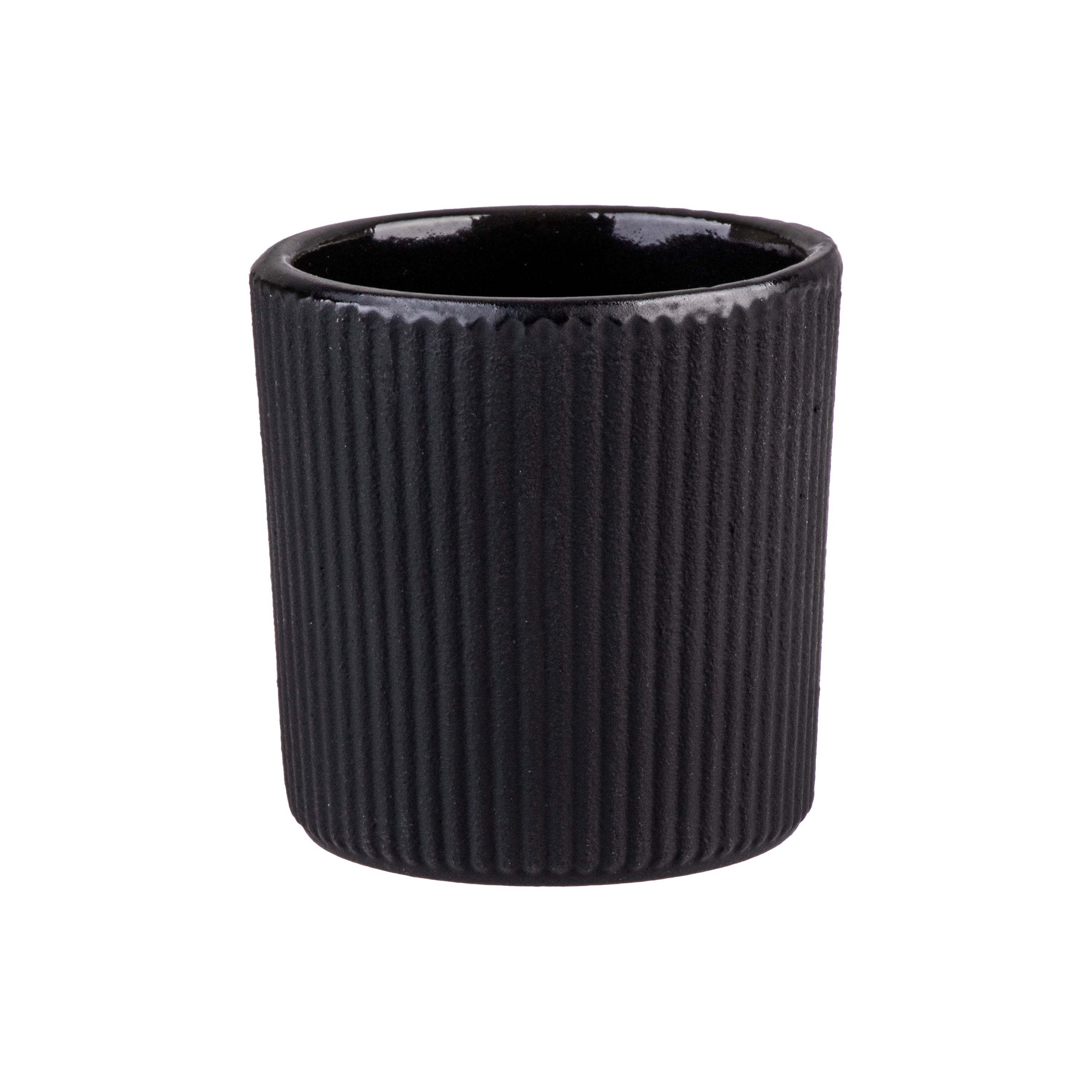 Teaology Serenity Cast Iron Tea Cup Set – 120 ml (Set of 2, Black)