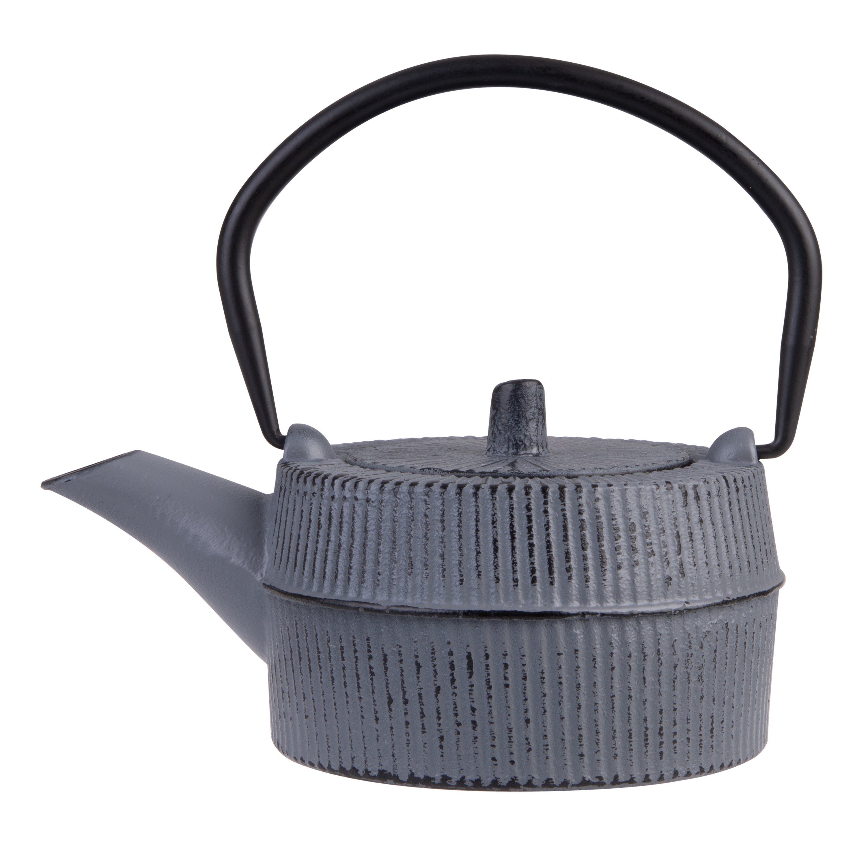 Teaology Cast Iron Teapot 350ml - Grey/Black