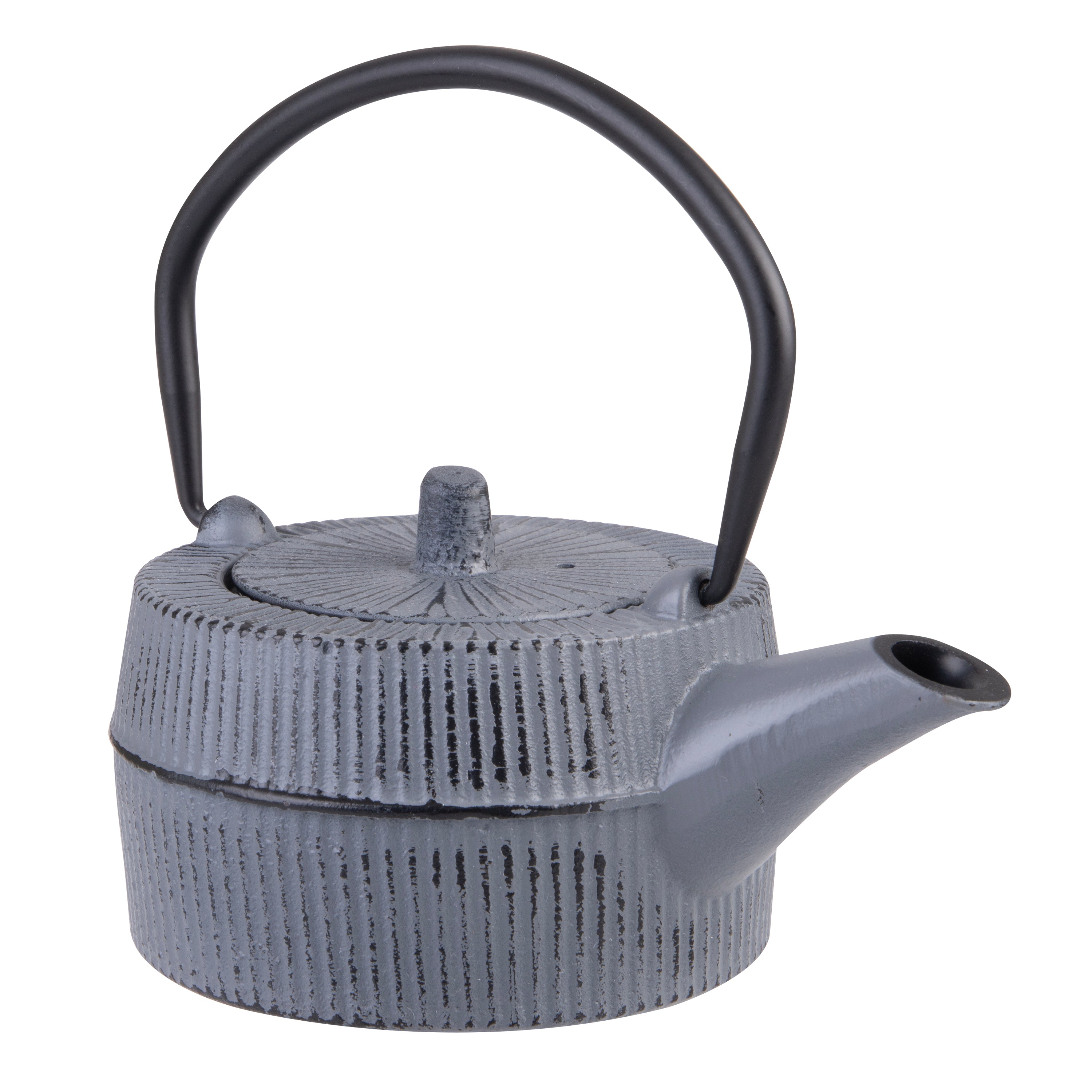 Teaology Cast Iron Teapot 350ml - Grey/Black