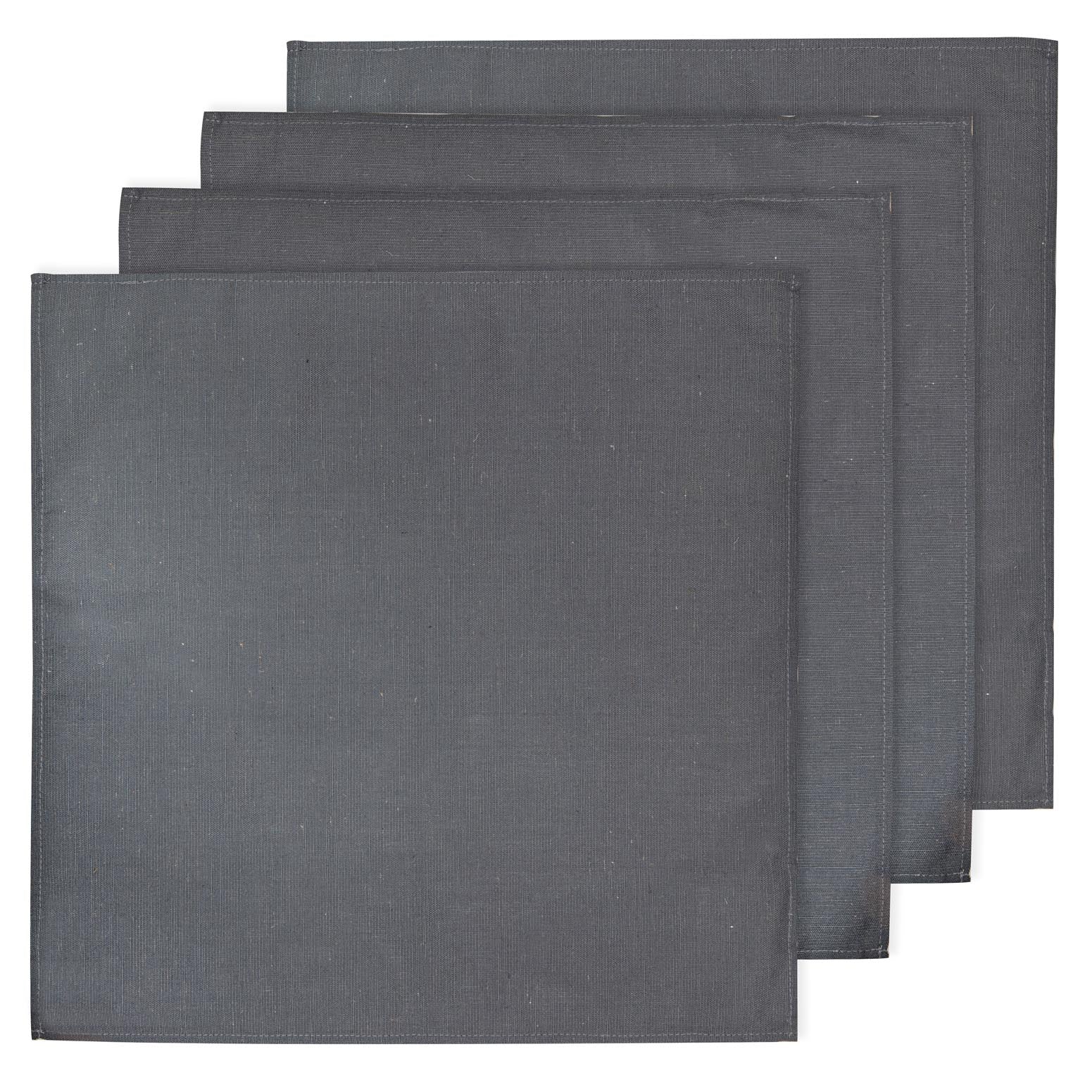 Ladelle Seno Charcoal 4pk Napkin