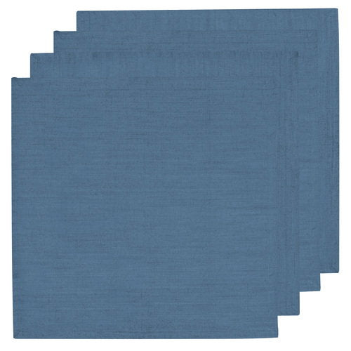 Ladelle Lina Dusty Blue 4pk Napkin