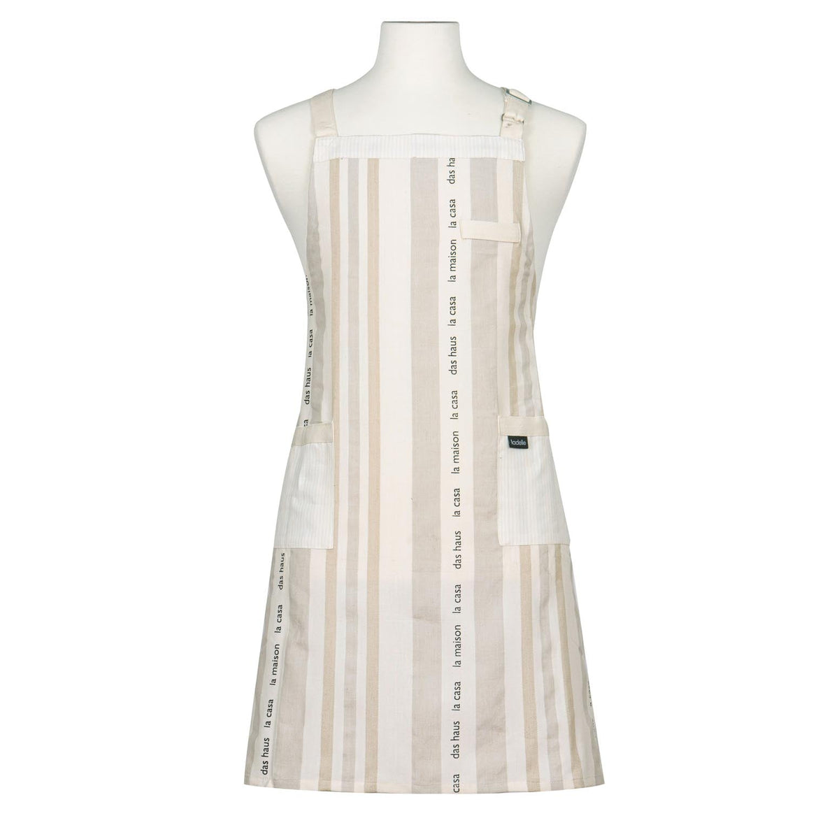 Ladelle La Casa Taupe Apron