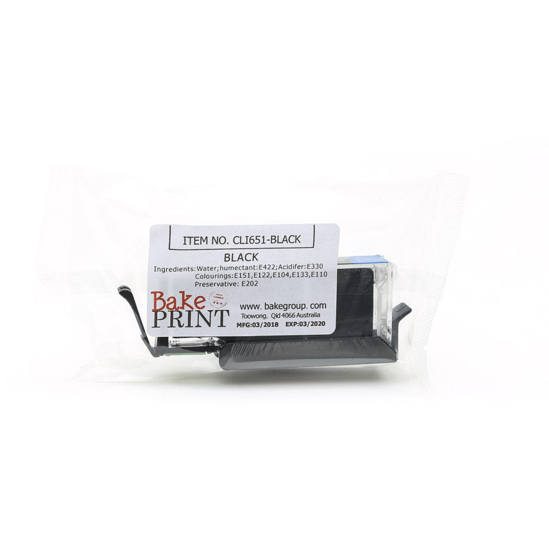 Bake Print 651 Edible Ink Cartridge Black