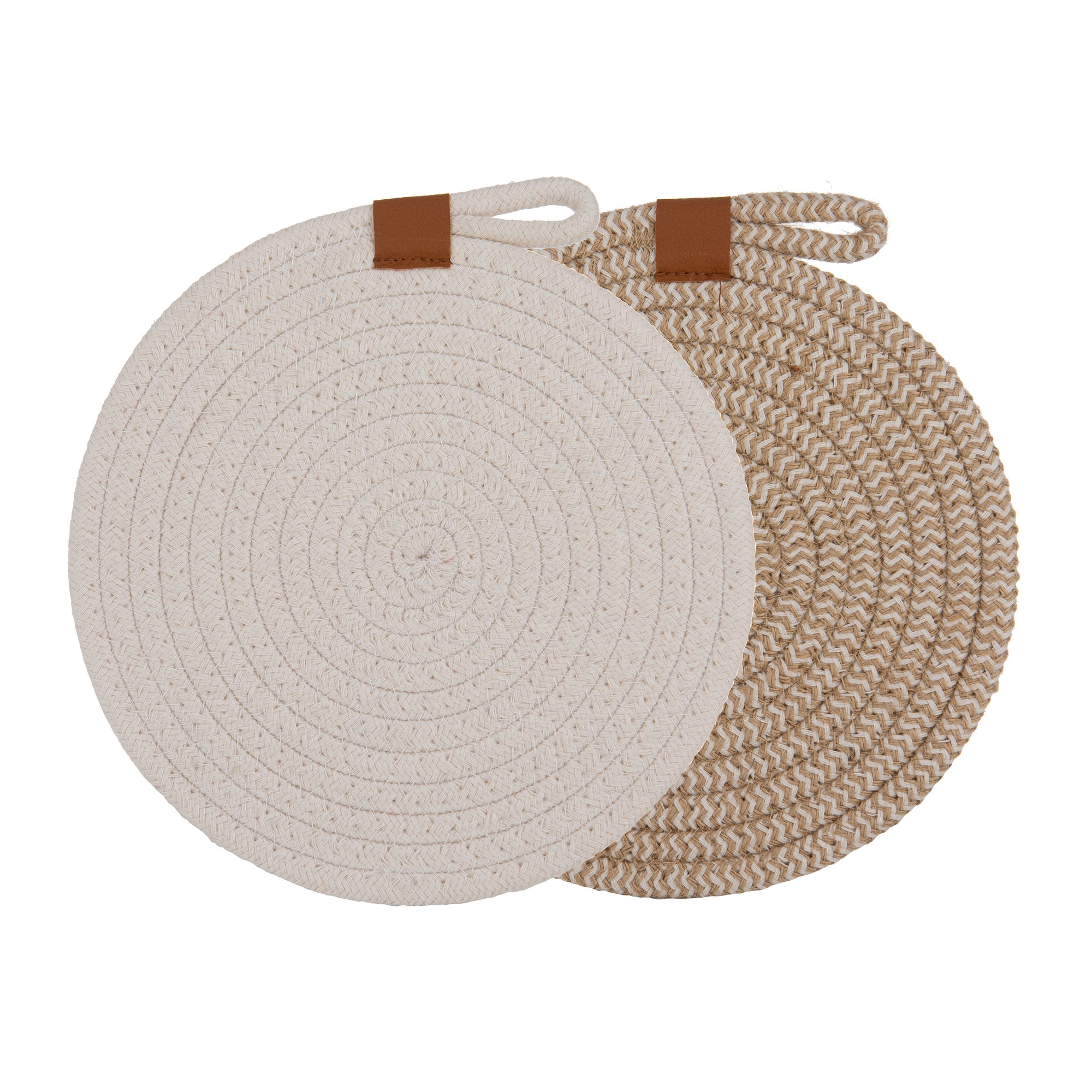 Ladelle Nash White Set of 2 Trivet