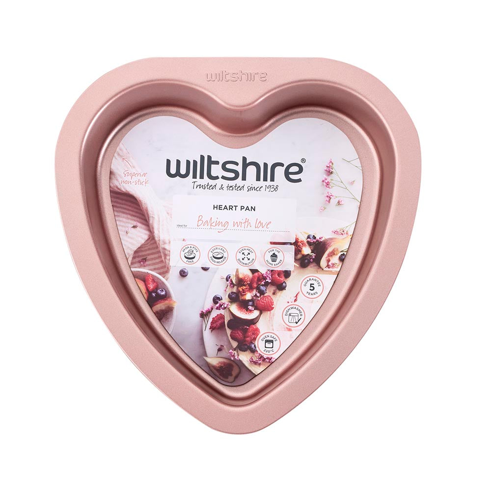 Wiltshire Rose Gold 19cm Heart Pan