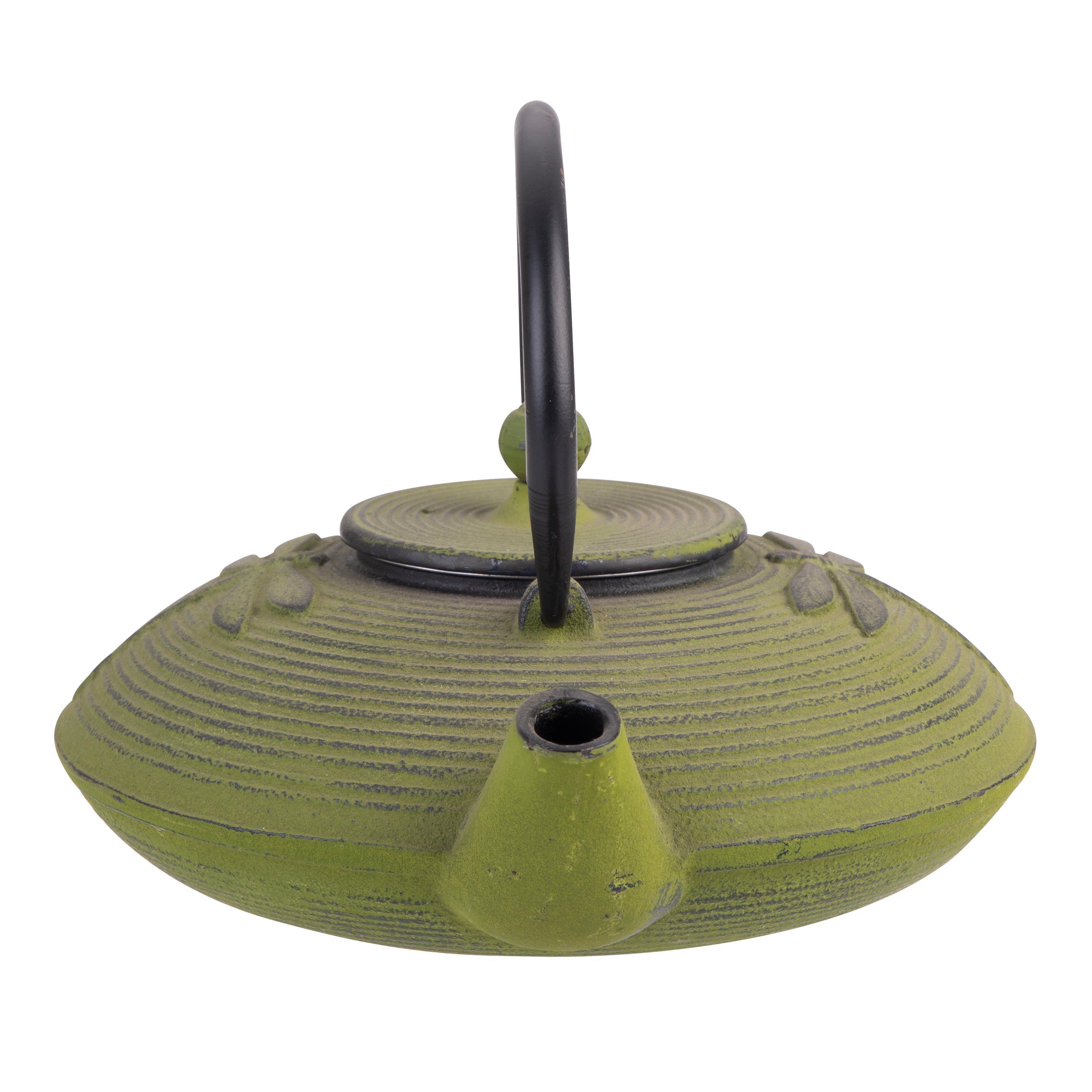 Teaology Cast Iron Teapot 770ml - Dragonfly - Green