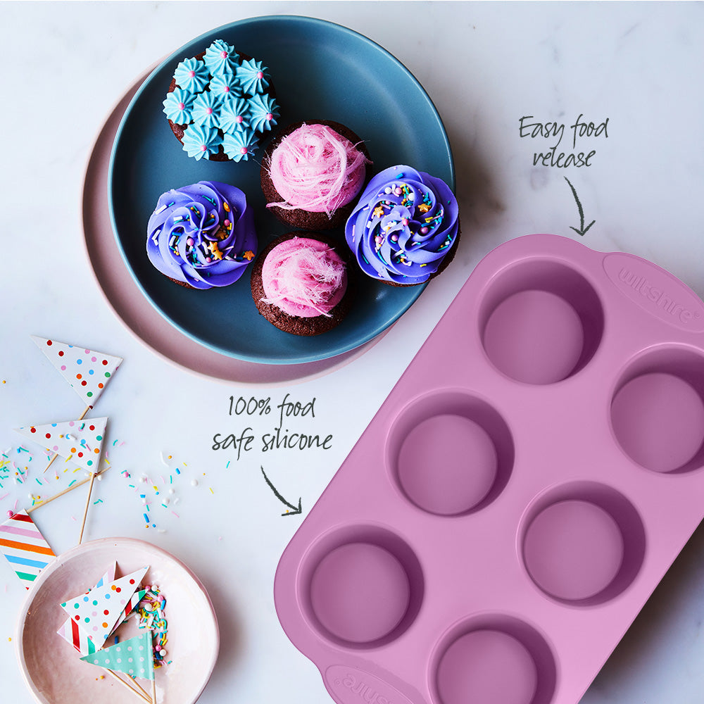 Wiltshire Silicone Muffin Pan 6 Cup