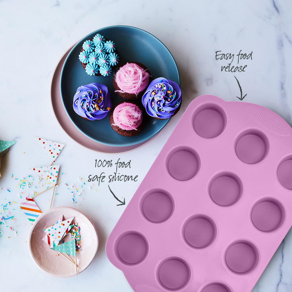 Wiltshire Silicone Mini Muffin Pan 12 Cup