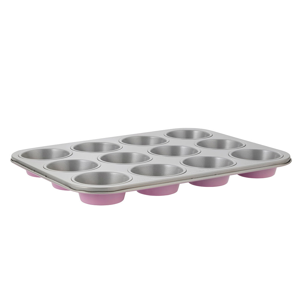 Wiltshire Two Tone Muffin Pan 12 Cup Purple