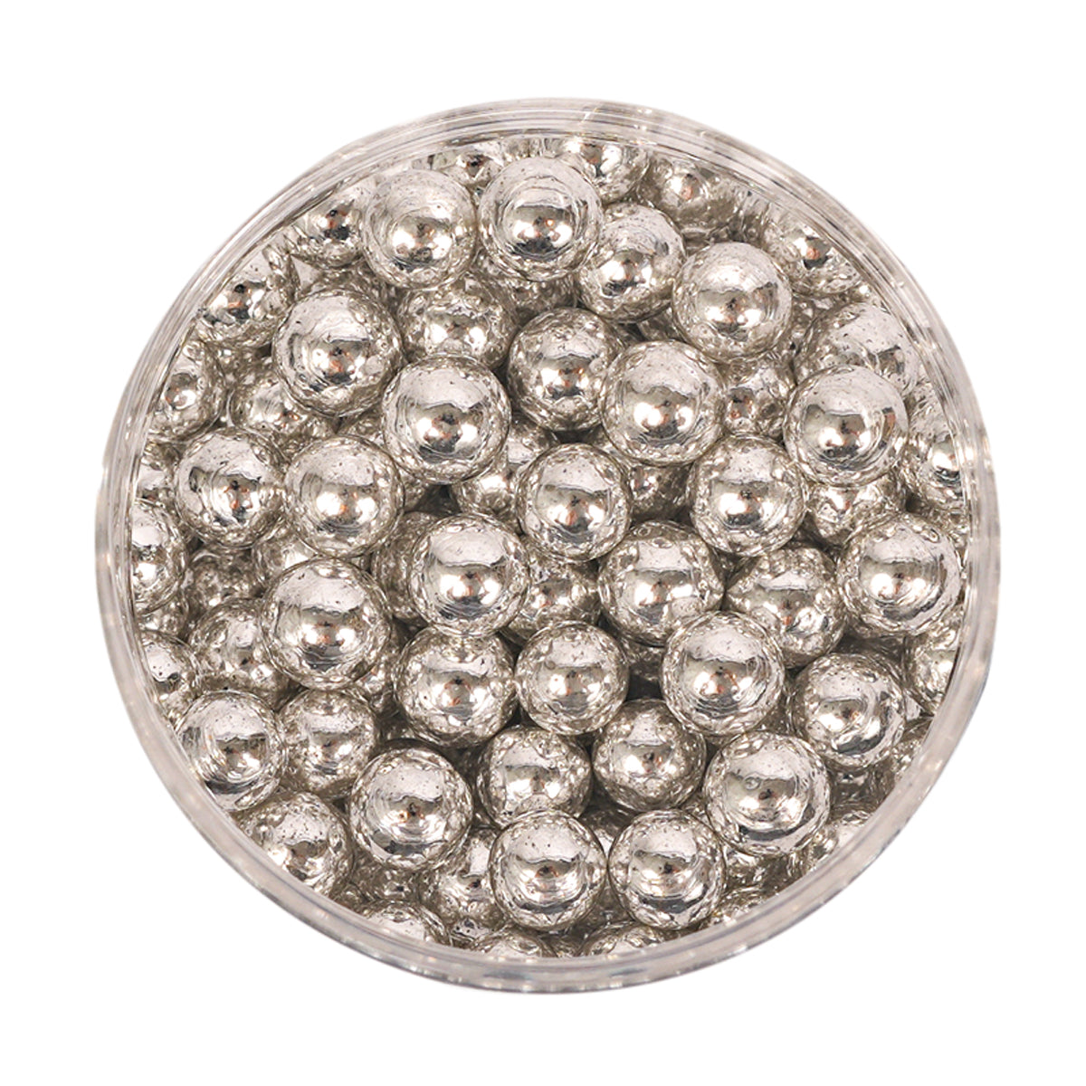 Sprinks Shiny Silver 6mm Sprinkles 75g