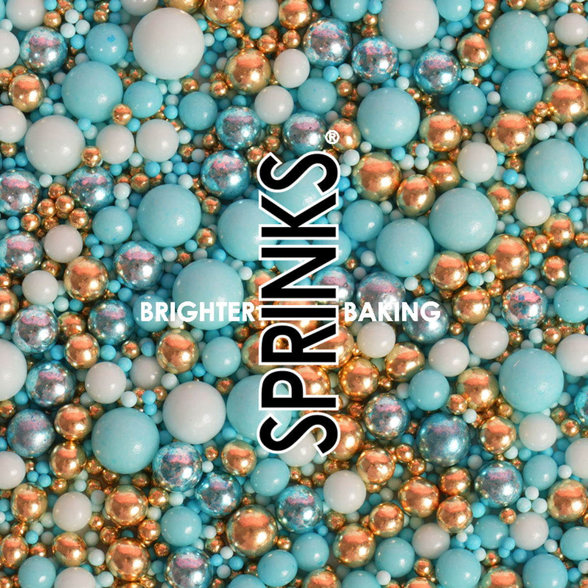 Sprinks Velvet Crunch Sprinkles Blue 500g