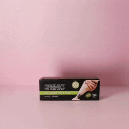 Sprinks Biodegradable Piping Bags 16in 100 Pack