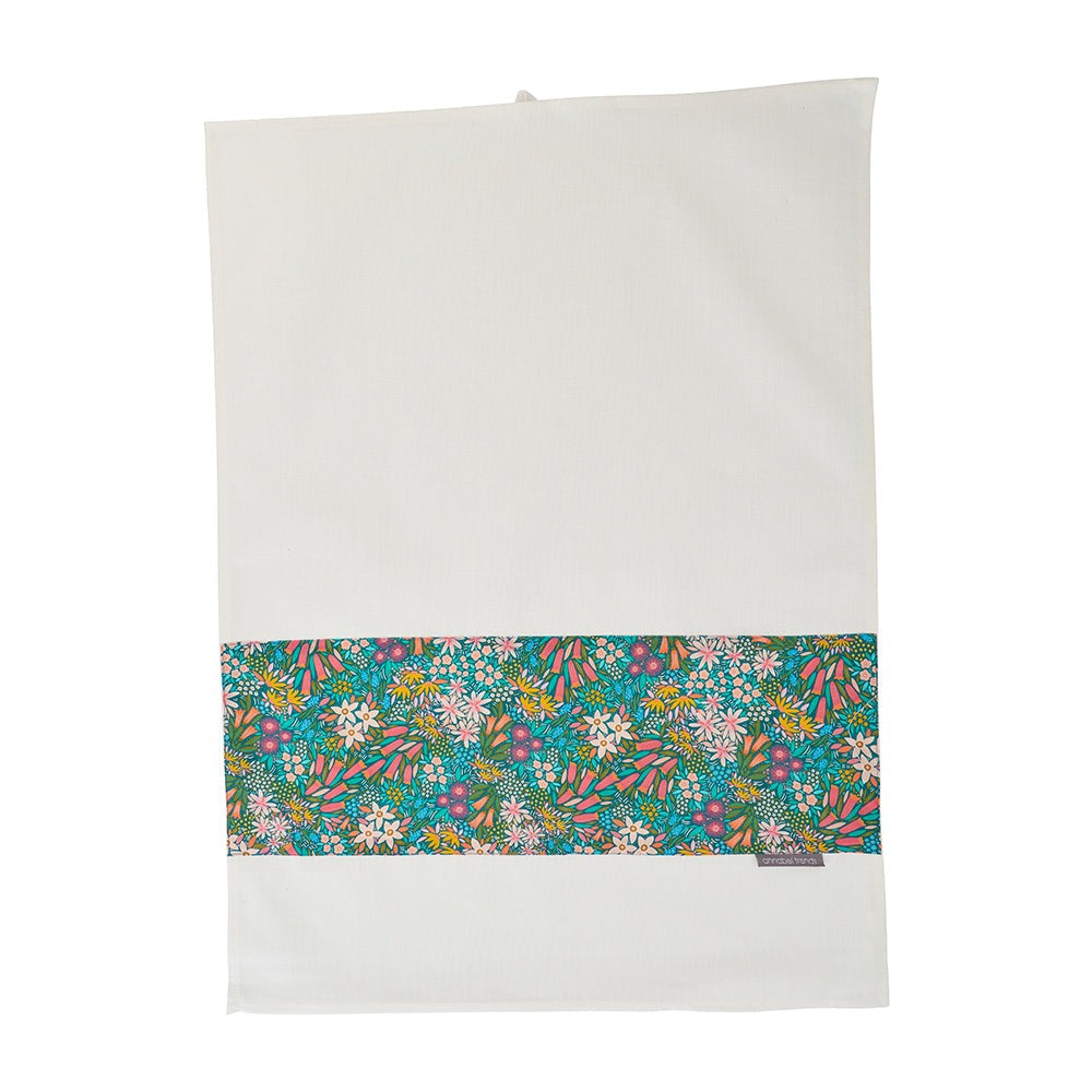 Annabel Trends Cotton Tea Towel Field of Flowers