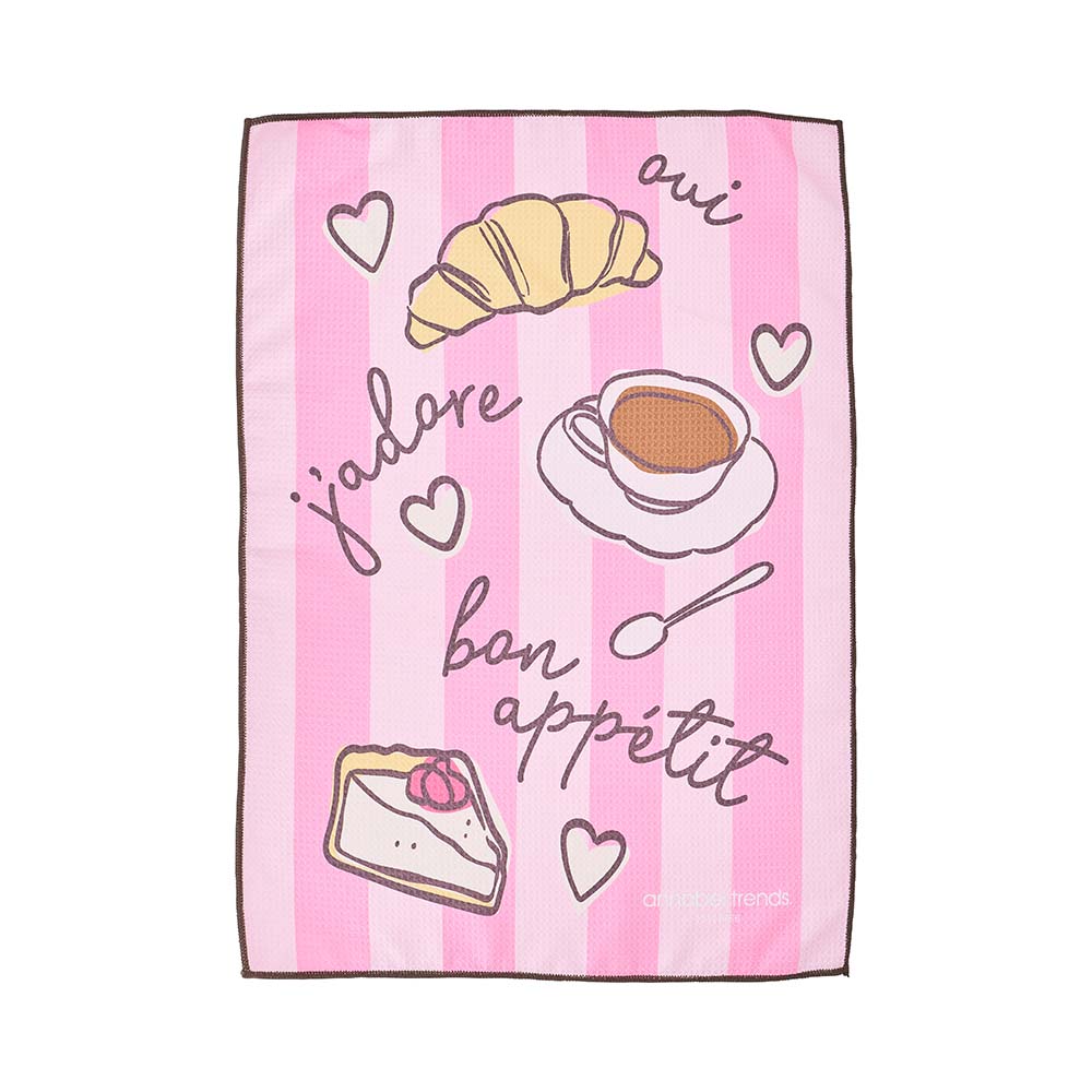 Annabel Trends Microfibre Tea Towel Single Sided Waffle Matcha