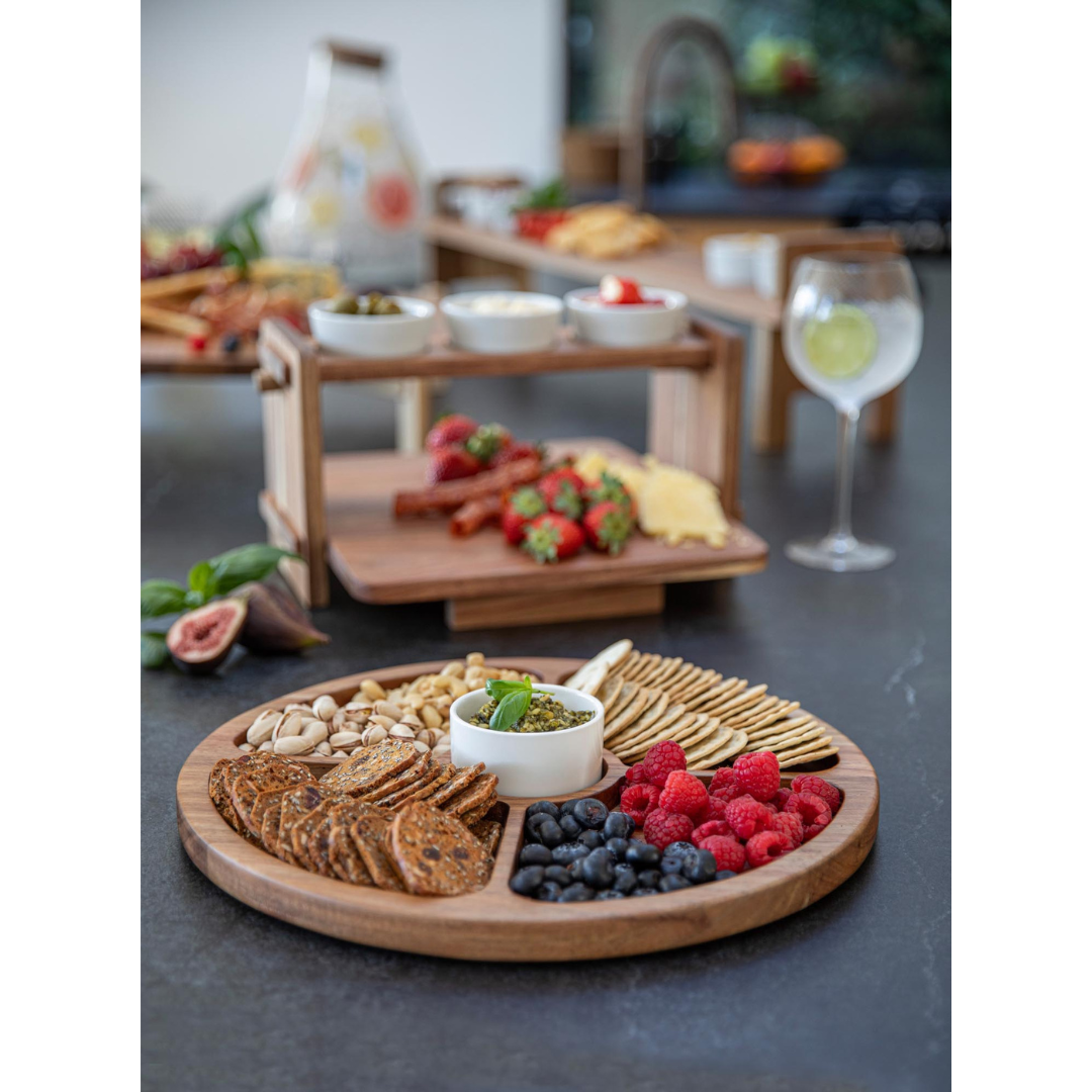 Ladelle Gather Round Sectional Platter With Bowl