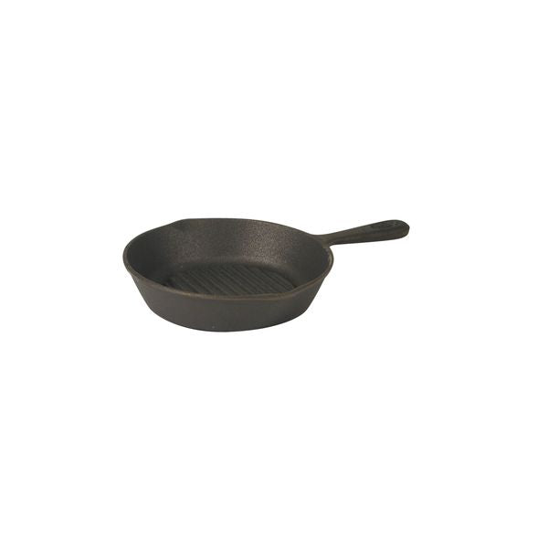Moda Round Skillet - Ribbed (200mm - Black)