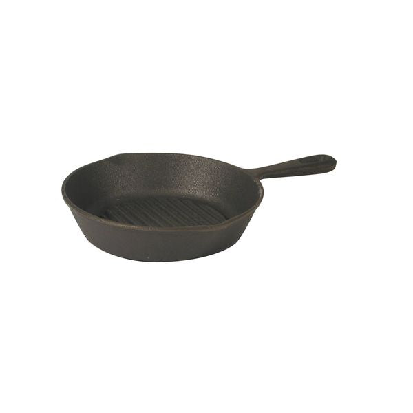 Moda Round Skillet - Ribbed (265mm - Black)