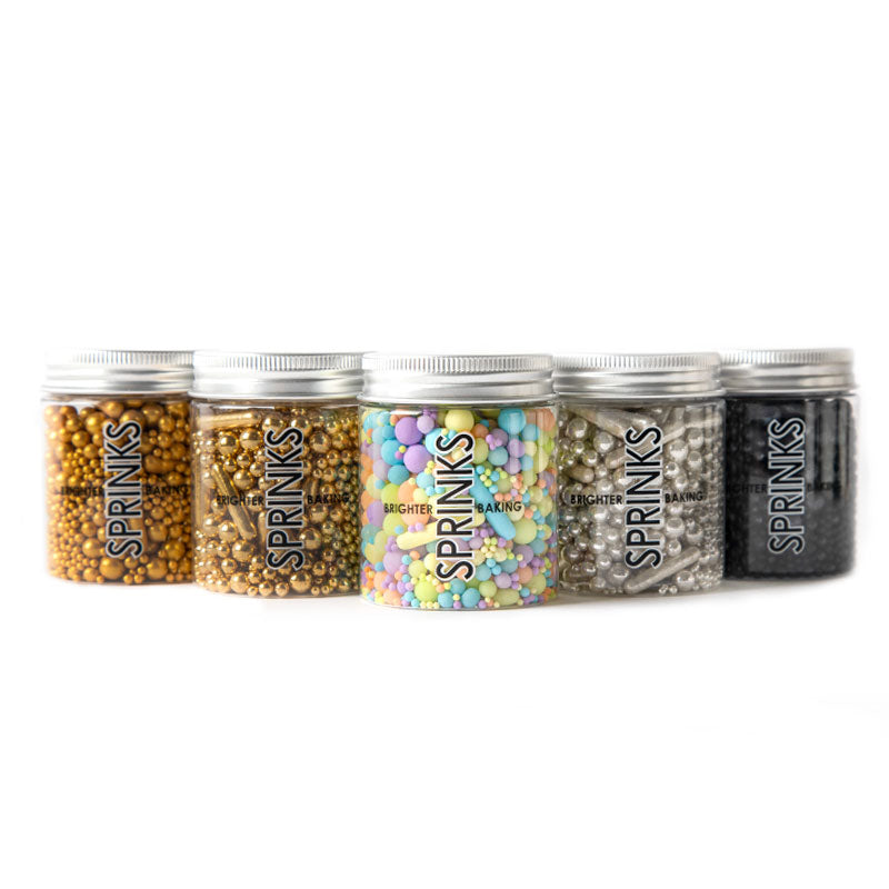 Sprinks Bubble & Bounce Matte Gold 75g Sprinkles