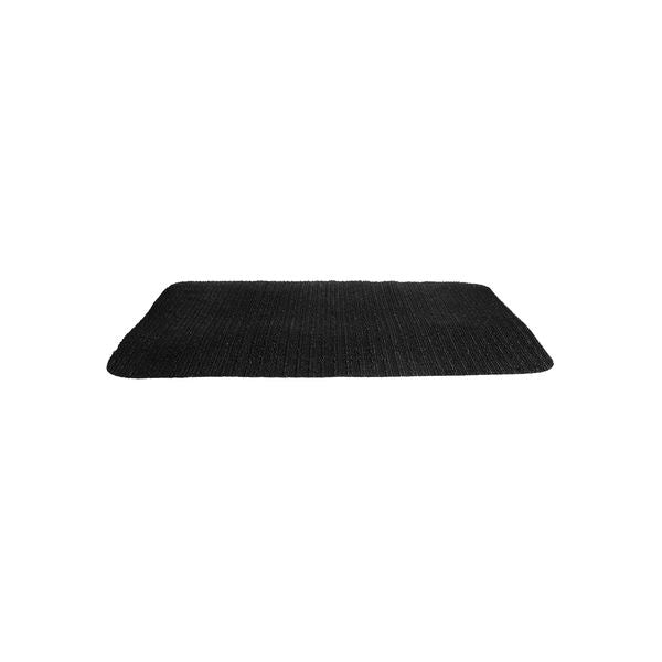 Trenton Non-Slip Rectangular Mesh Tray Mat (380x280mm 430x330mm - Black)