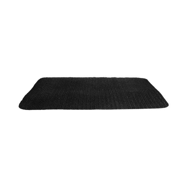 Trenton Non-Slip Rectangular Mesh Tray Mat (430x320mm 480x370mm - Black)