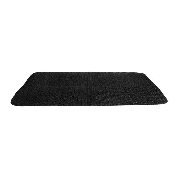 Trenton Non-Slip Rectangular Mesh Tray Mat (510x360mm 550x400mm - Black)