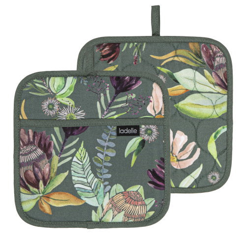 Ladelle Leura 2pk Pot Holder