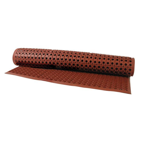 Trenton Kitchen Mat - Terracotta (1550x930mm)