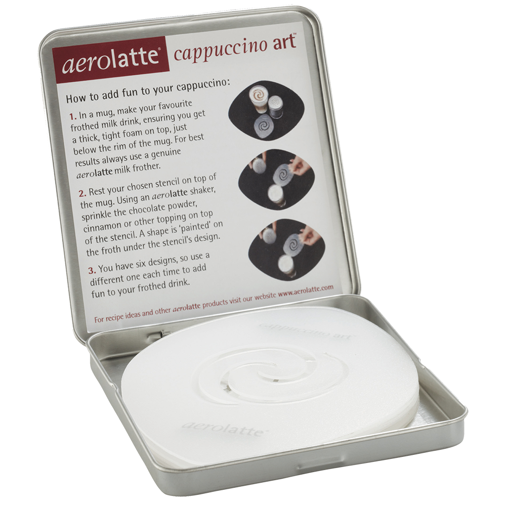 Aerolatte Cappuccino Art Coffee Stencil