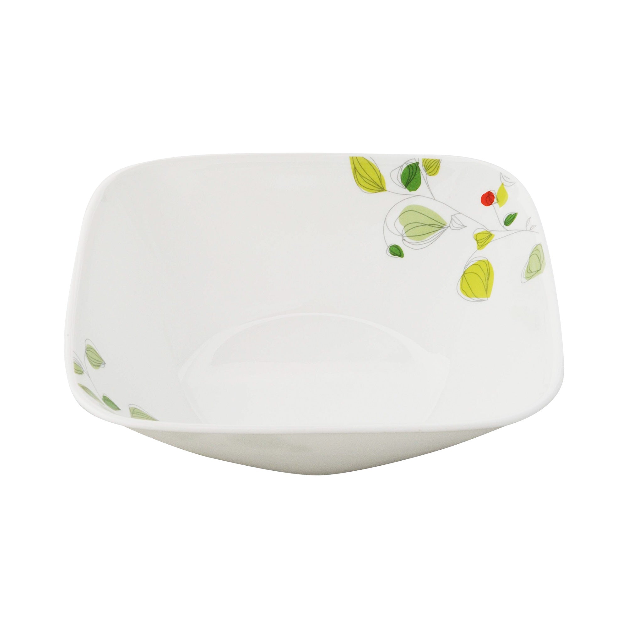 Corelle Green Breeze Serving Square Bowl (1.4L)