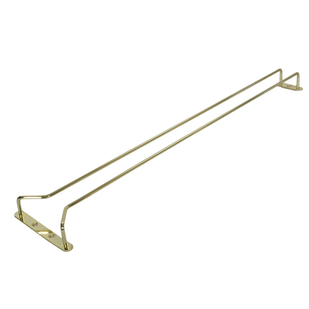 KH Probar Glass Hanger Single 600mm Brass Plated