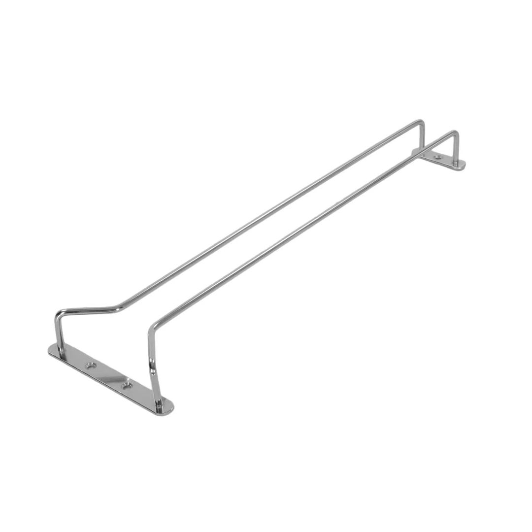 KH Probar Glass Hanger Single 400mm Chrome Plated
