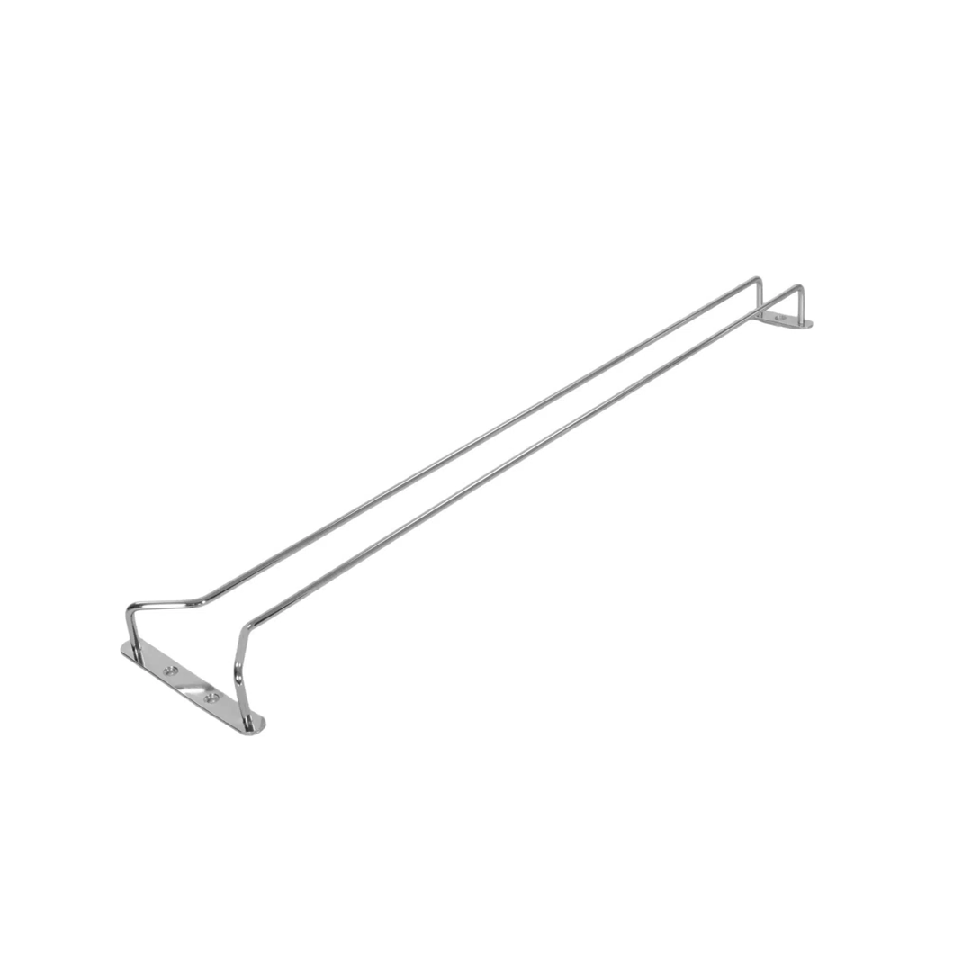 KH Probar Glass Hanger Single 600mm Chrome Plated