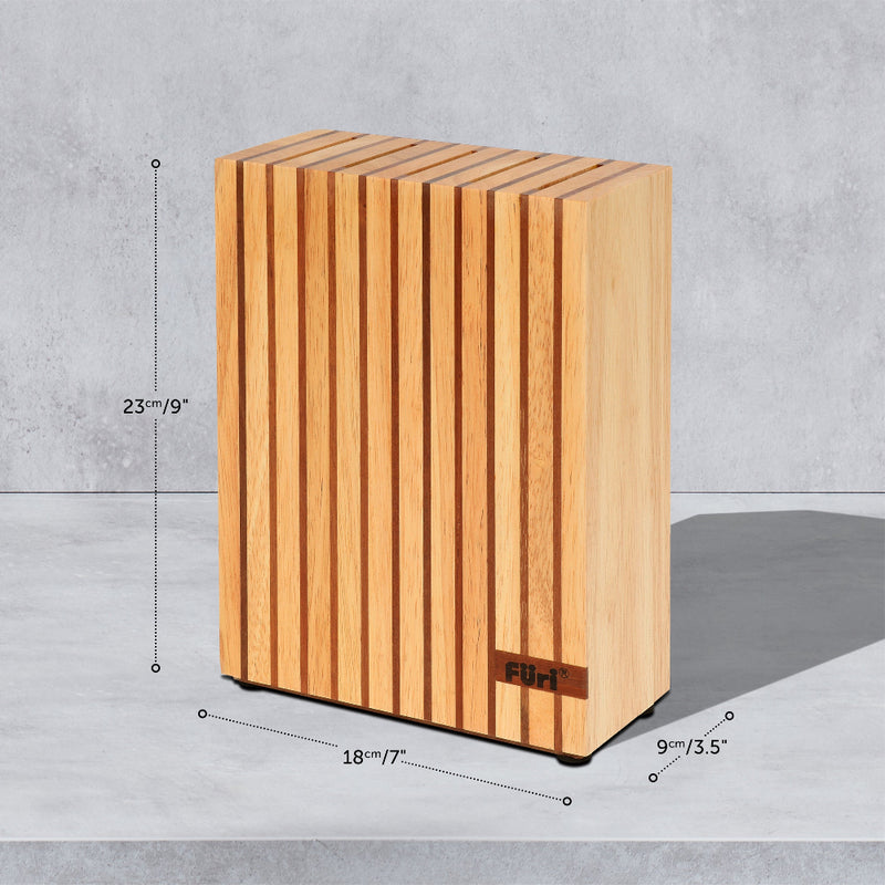 Furi 5 Slot Wood Knife Block