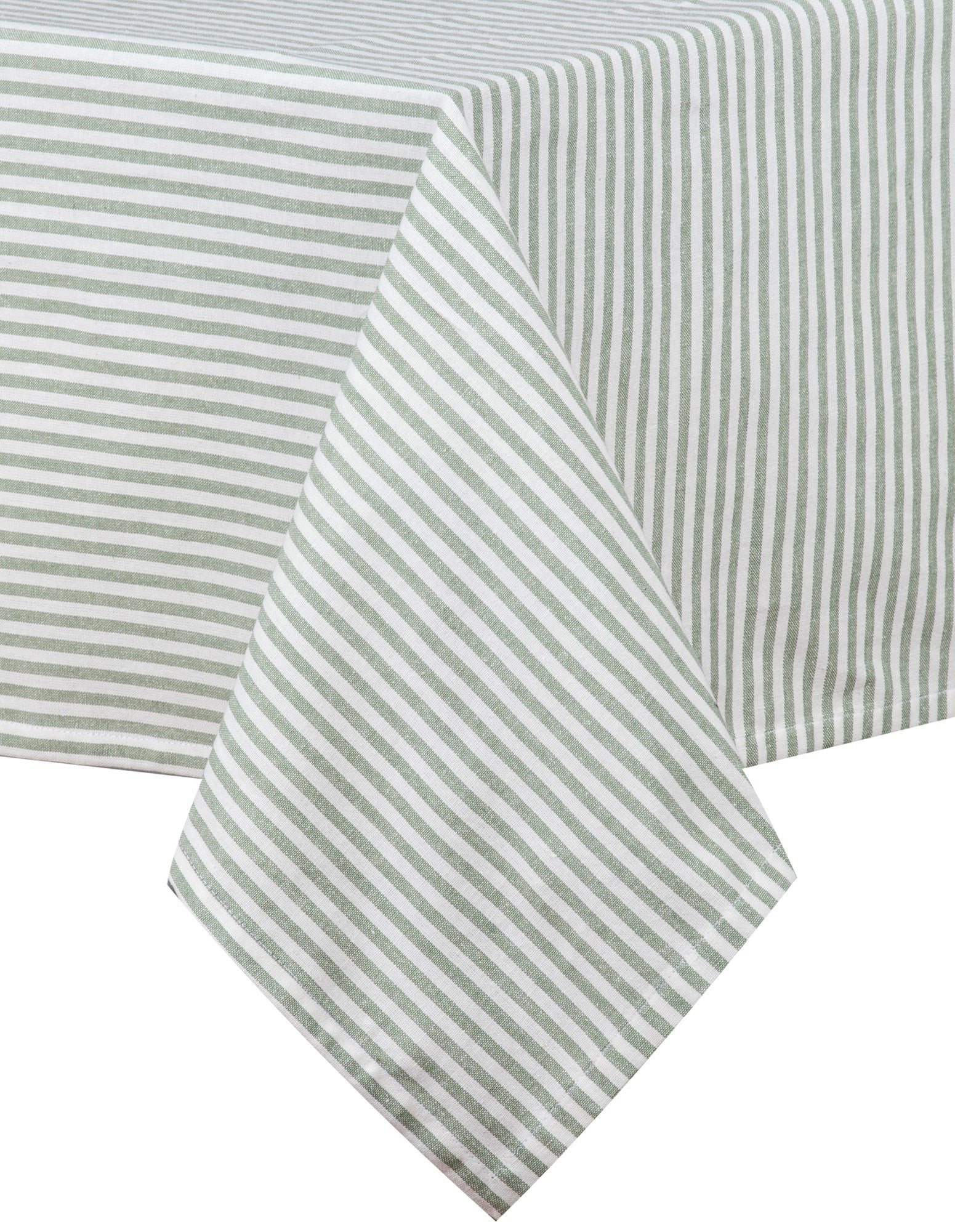 Ladelle Pinstripe Leaf 150x300cm Tablecloth