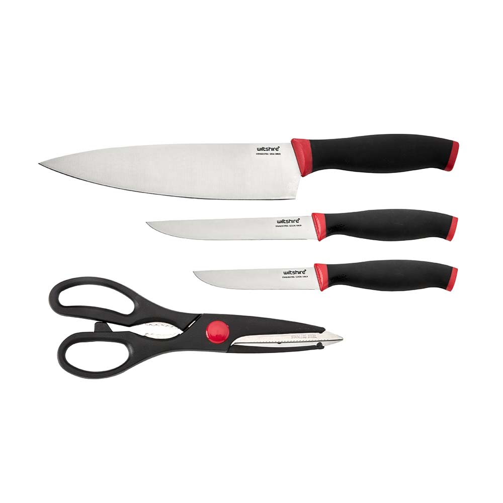 Wiltshire Soft Touch 4 Piece Knife Prep Set