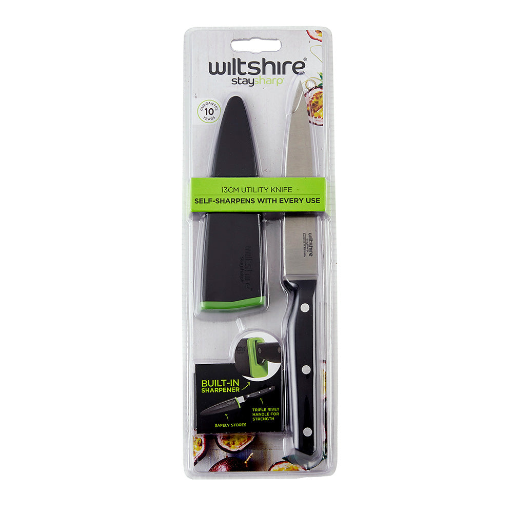 Wiltshire Staysharp Triple Rivet 13cm Utility Knife