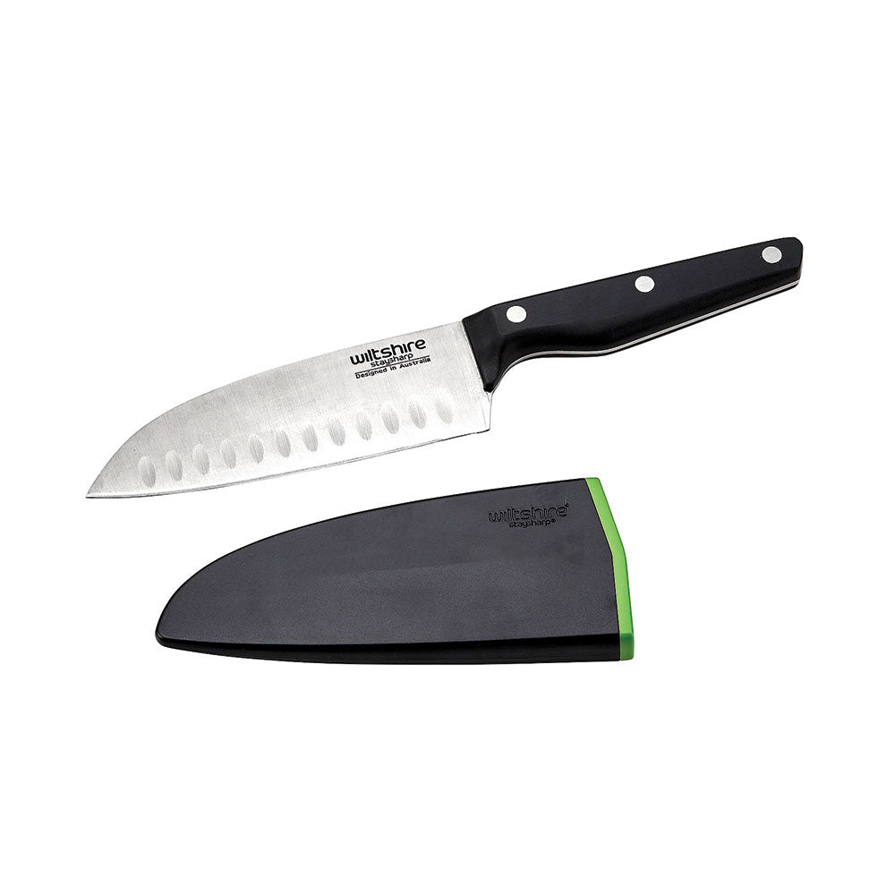 Wiltshire Staysharp Triple Rivet 15cm Santoku Knife