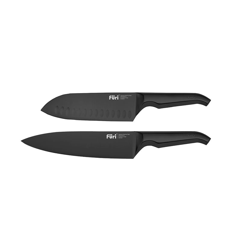 Furi Pro Jet Black 3 Piece Knife Set