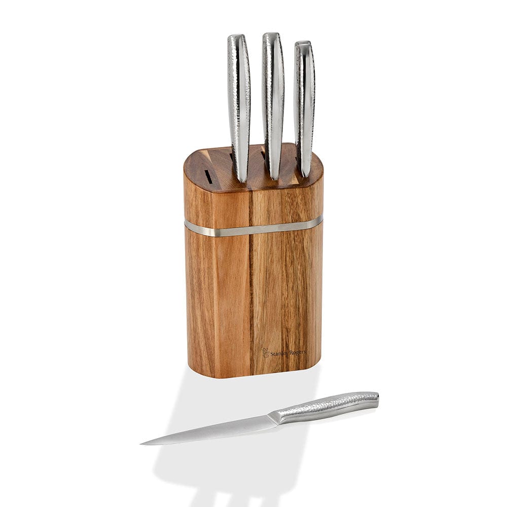 Stanley Rogers Domed Oval Knife Block Set 5 Piece