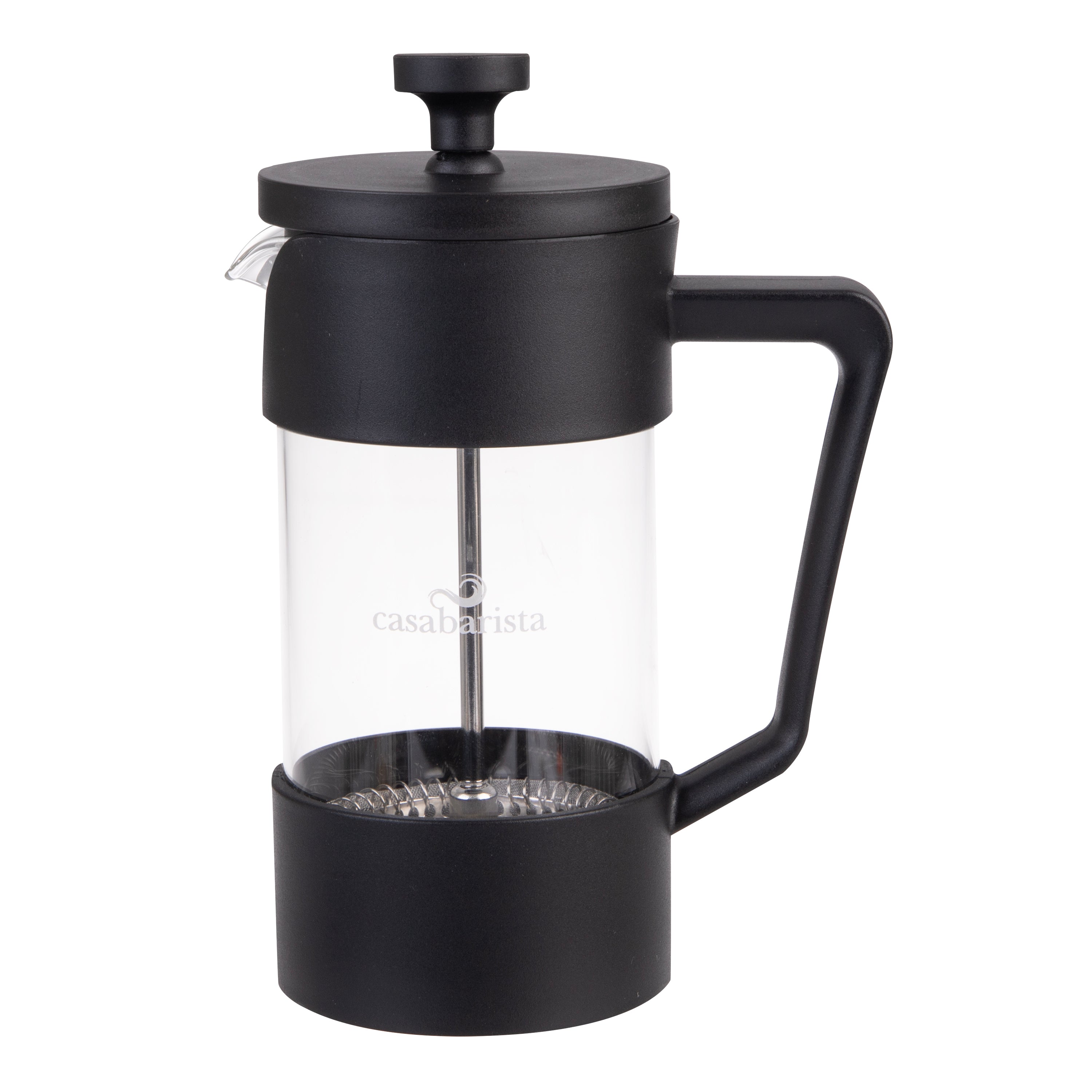 Casabarista "Oslo Accent" Coffee Plunger 3 Cup/350ml - Black