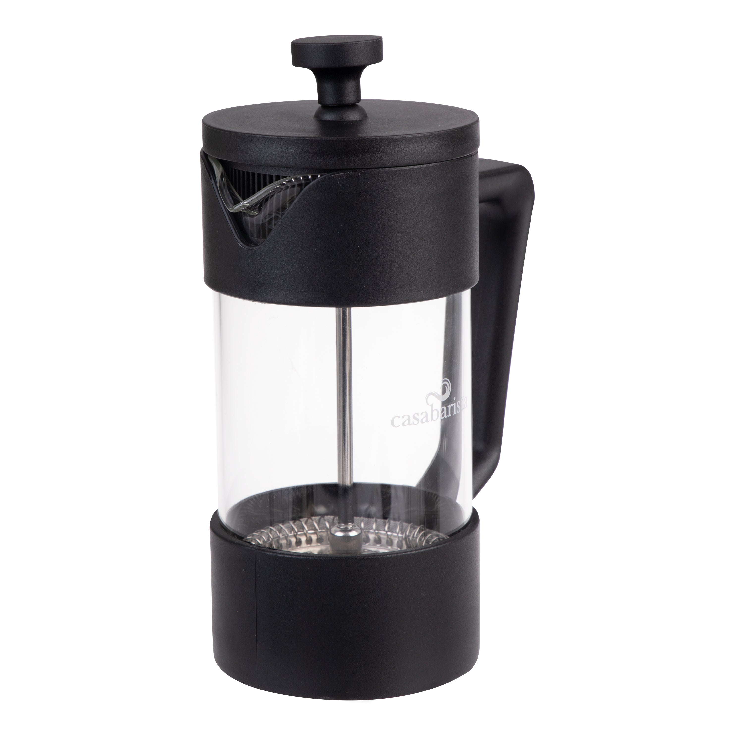 Casabarista "Oslo Accent" Coffee Plunger 3 Cup/350ml - Black