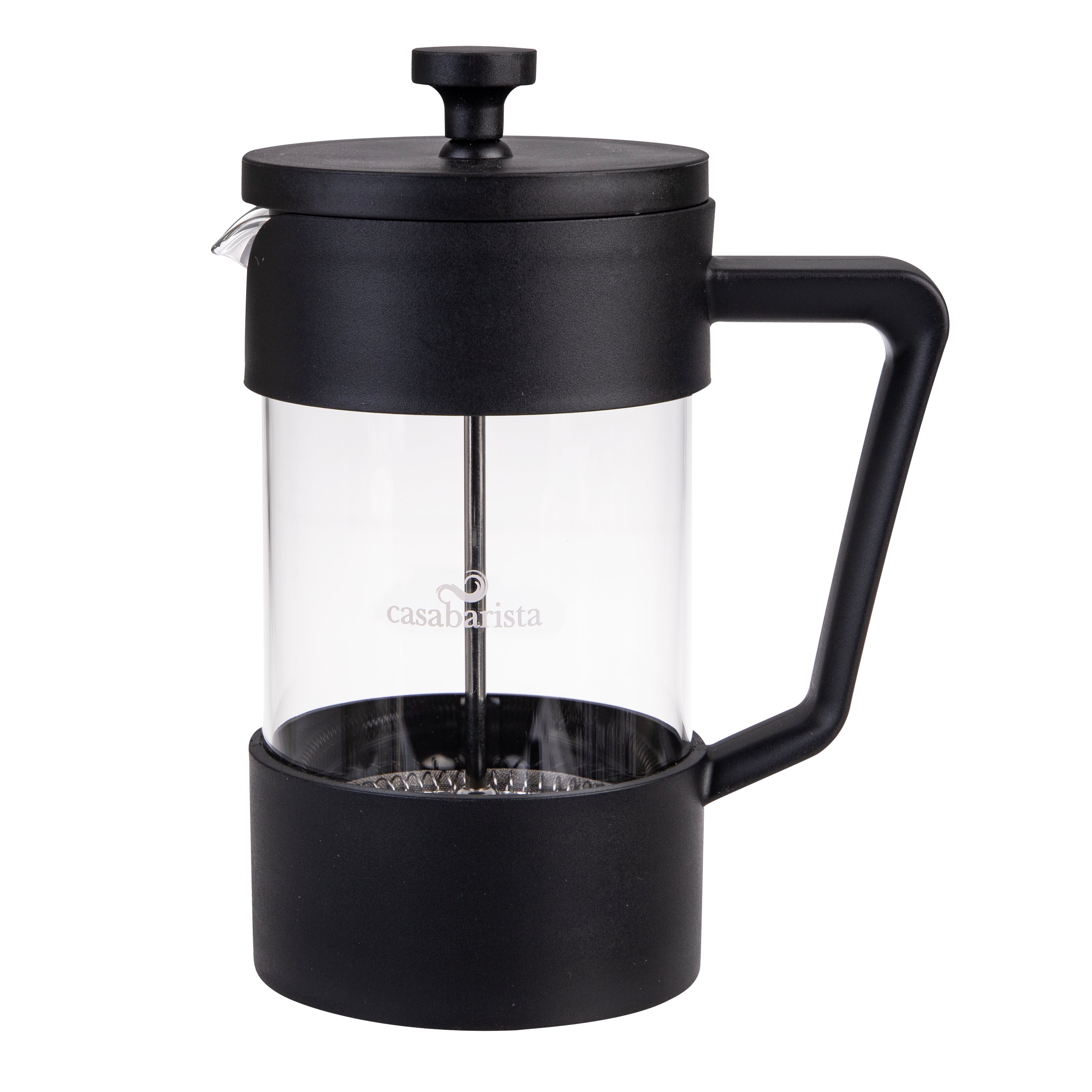 Casabarista "Oslo Accent" Coffee Plunger 5 Cup/600ml - Black