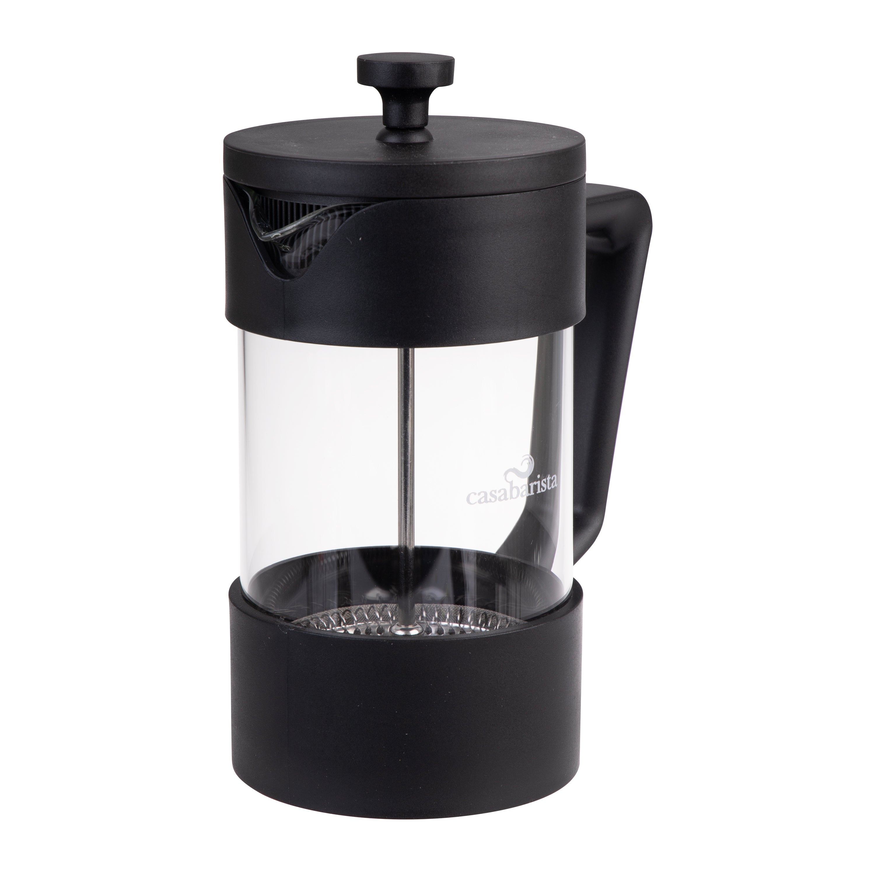 Casabarista "Oslo Accent" Coffee Plunger 5 Cup/600ml - Black