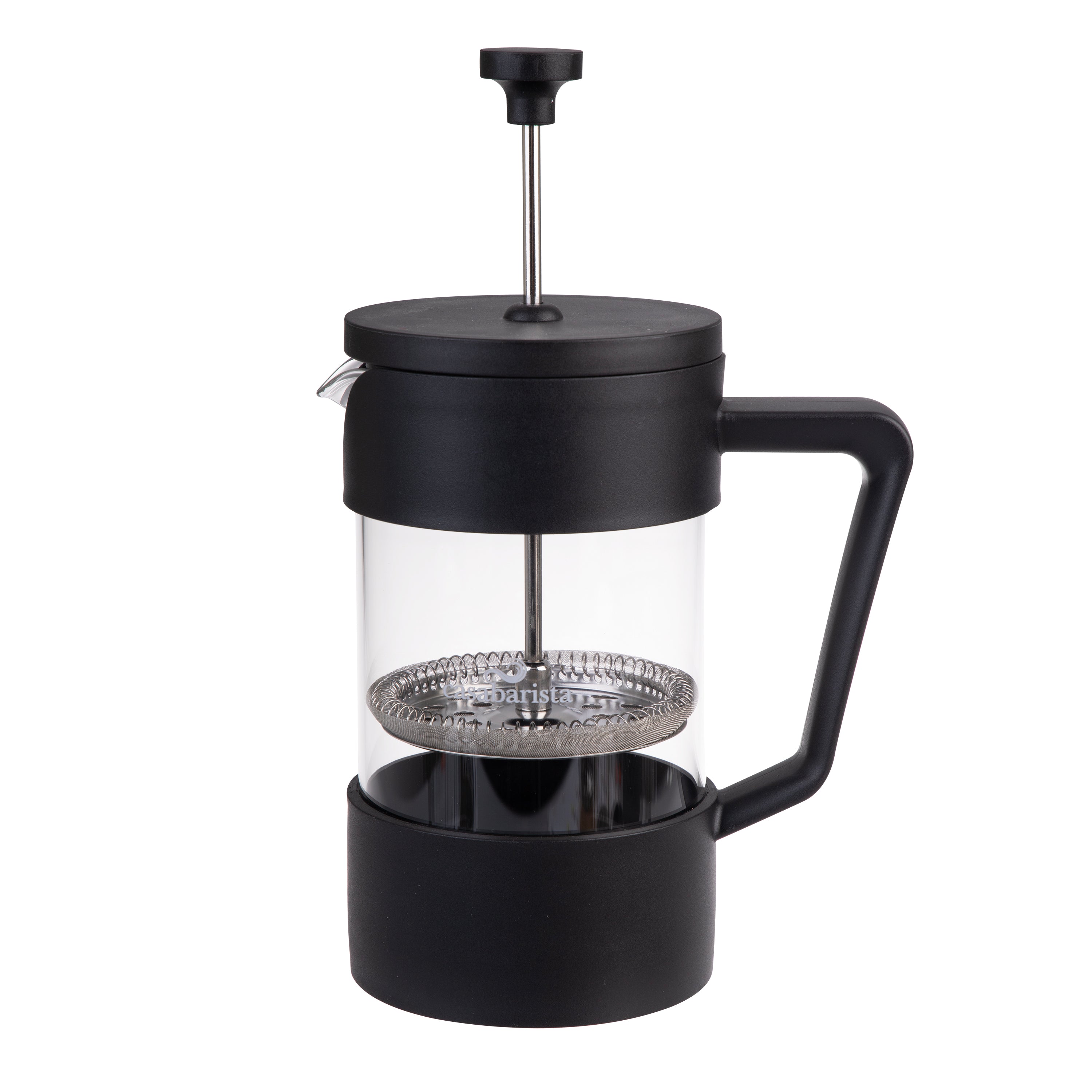 Casabarista "Oslo Accent" Coffee Plunger 5 Cup/600ml - Black