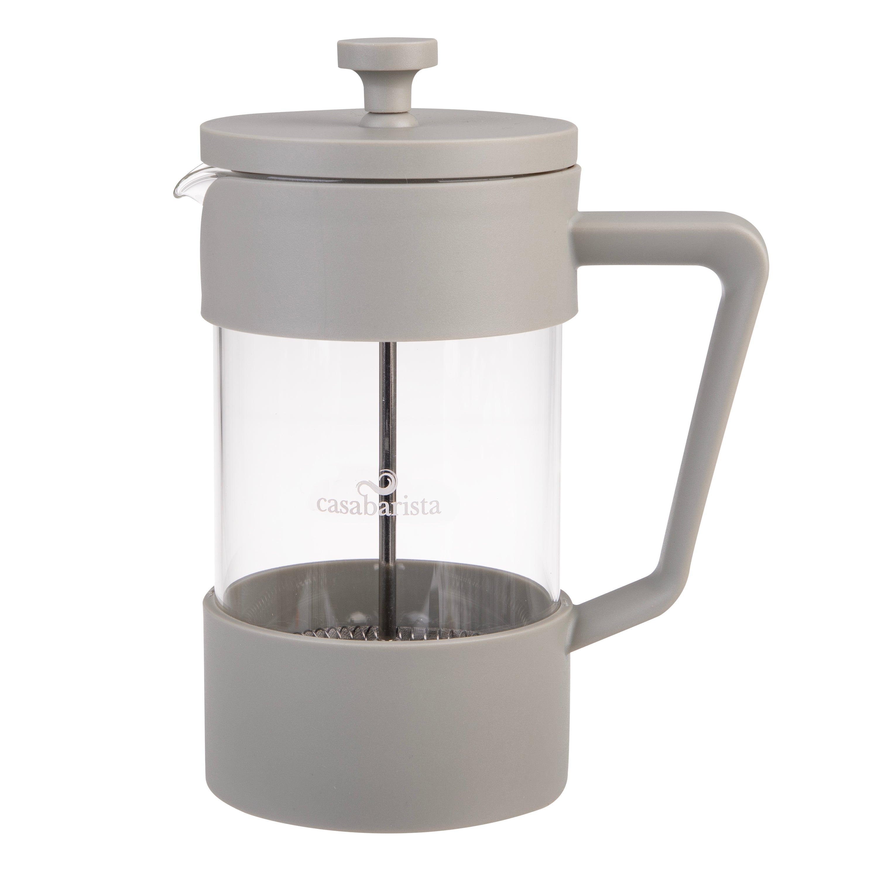 Casabarista "Oslo Accent" Coffee Plunger 5 Cup/600ml - Taupe