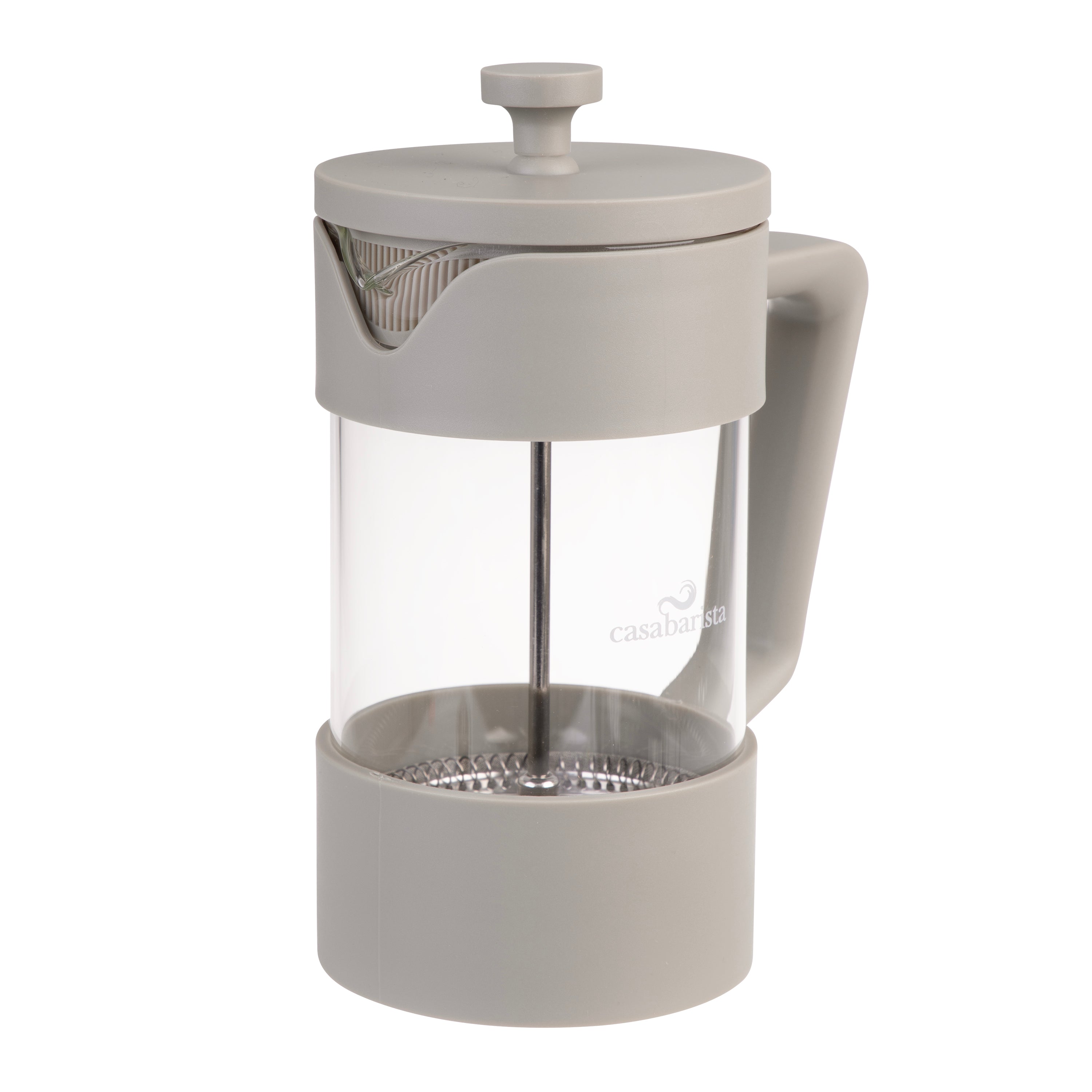 Casabarista "Oslo Accent" Coffee Plunger 5 Cup/600ml - Taupe