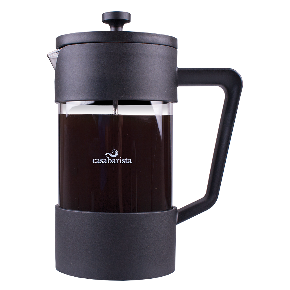 Casabarista "Oslo" Coffee Plunger 8 Cup/1L - Black